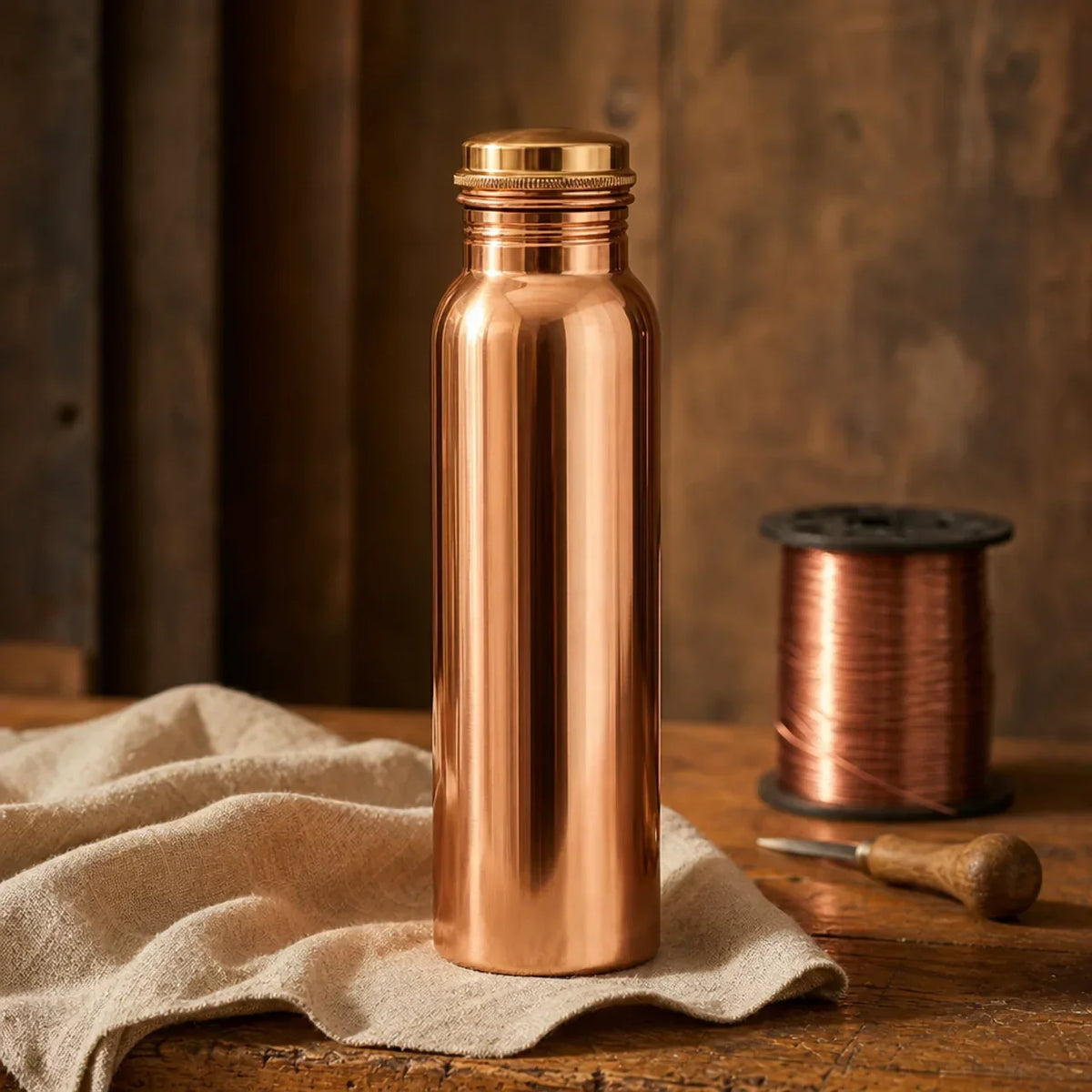 950 ml Botella de Agua de Cobre
