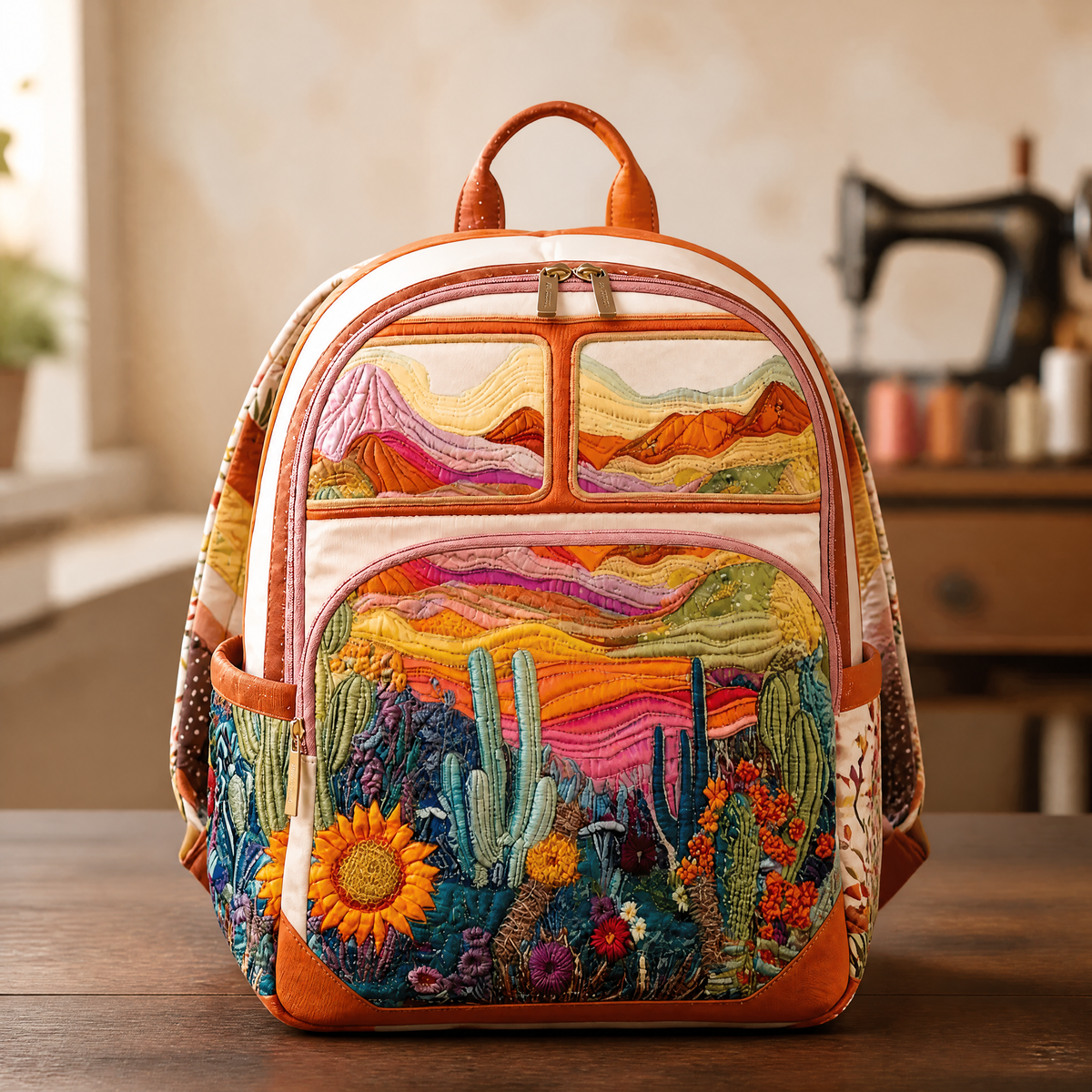 Mochila de acolchado - Cactus del desierto