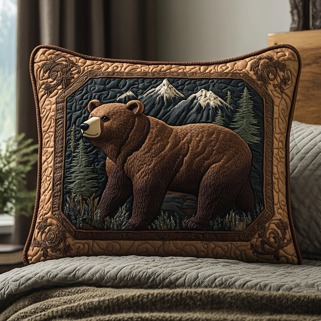 Funda de Almohada Acolchada Shadowed Trails