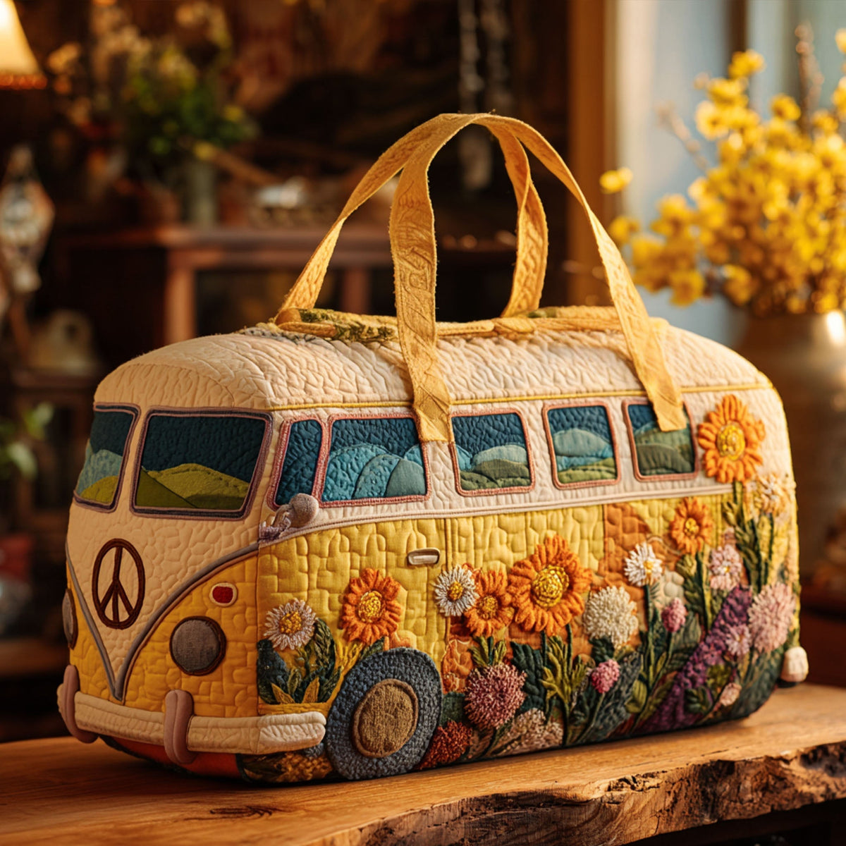 Bolso de Viaje Clásico con Acolchado