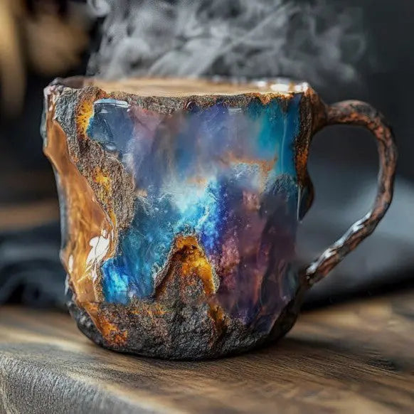 Tazas de Café en Cristal Mineral